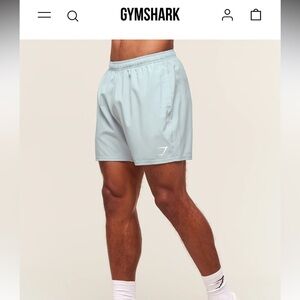 Gymshark Men's 5 inch Arrival Shorts in Light Gray!